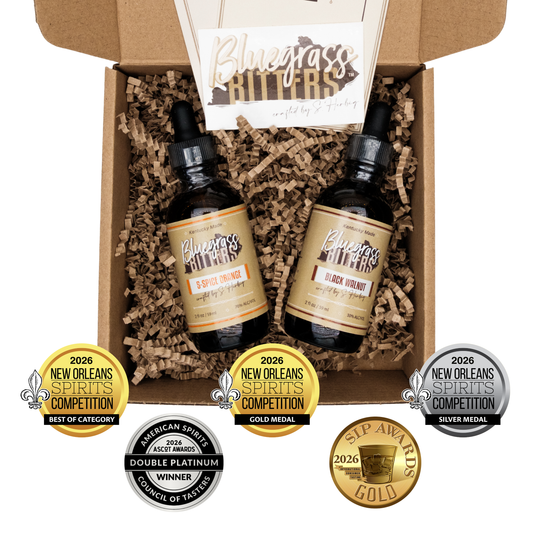 Black Walnut and 5-Spice Orange Bitters Gift Box