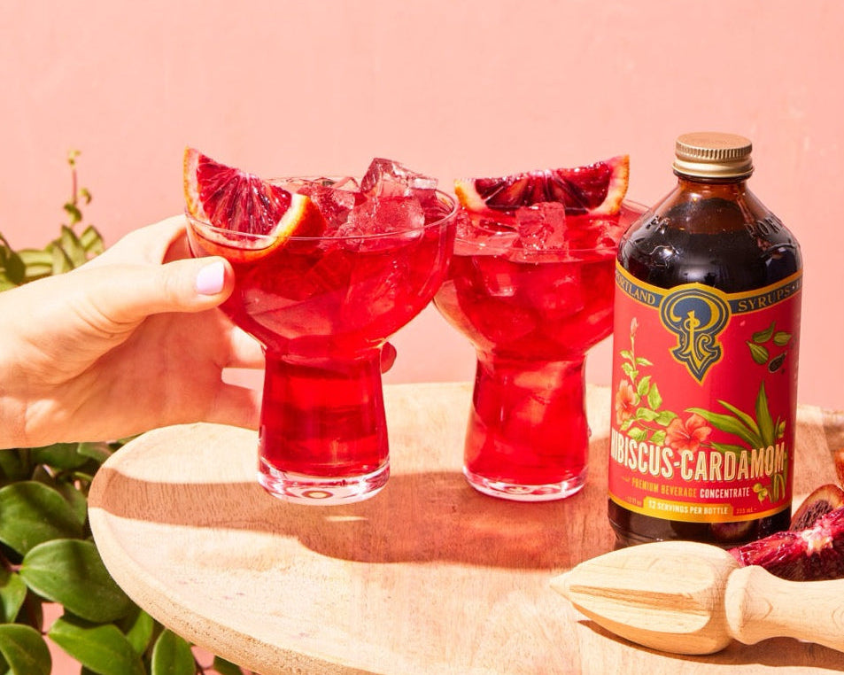 Hibiscus Cardamom Syrup