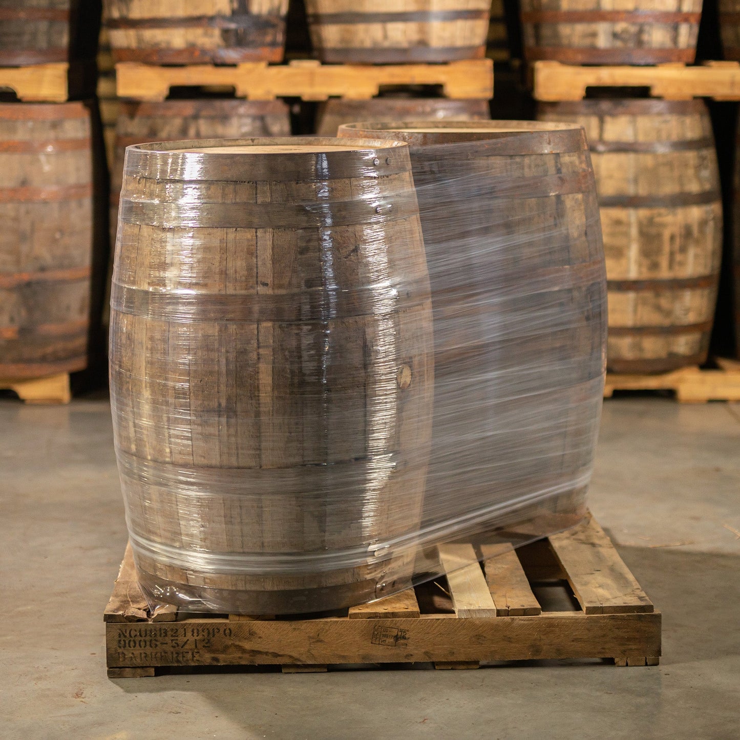Furniture / Decoration Grade Whiskey Barrel - Headstamp
