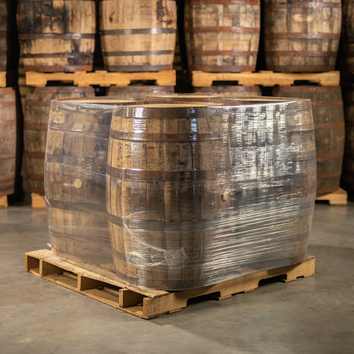 Furniture / Decoration Grade Whiskey Barrel - Headstamp