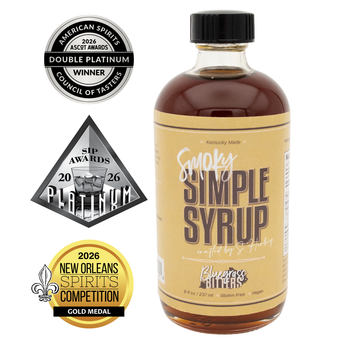 Syrup and Bitters Starter Pack - Black Walnut