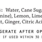 Tonic Syrup