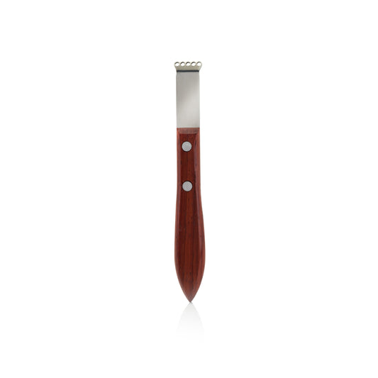 Professional Citrus Zester with Acacia Wood Handle