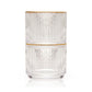 Meridian Crystal Lowball Tumblers Set of 2