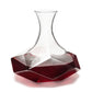 Seneca Faceted Crystal Wine Decanter