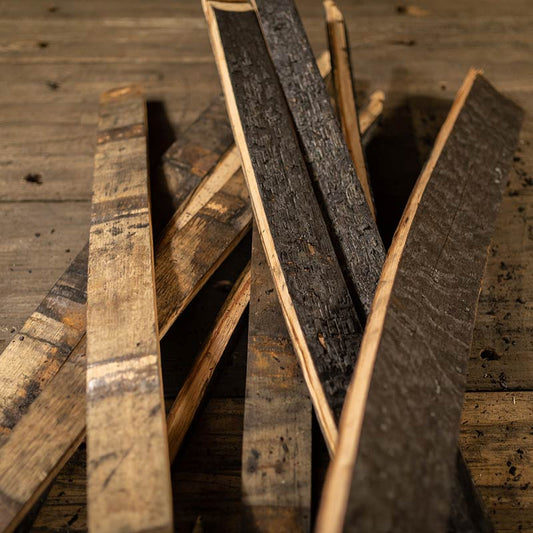 Bourbon/Whiskey Barrel Staves - Set of 10 assorted widths