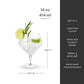 Raye Angled Crystal Gin & Tonic Glasses Set of 4