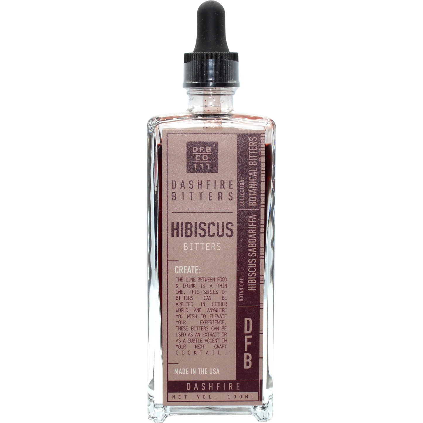 DASHFIRE Hibiscus Bitters 100 ml