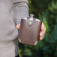 Stainless Steel Flask and Traveling Case