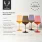 Reserve Nouveau Crystal Wine Glasses in Daybreak, Set of 4