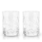 Gem Crystal Tumblers Set of 2