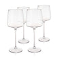 Reserve Julien Crystal Bordeaux Glasses Set of 4