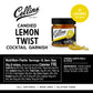 Candied Lemon Twist in Syrup 10.9 oz , Set of 6