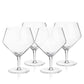 Raye Angled Crystal Gin & Tonic Glasses Set of 4