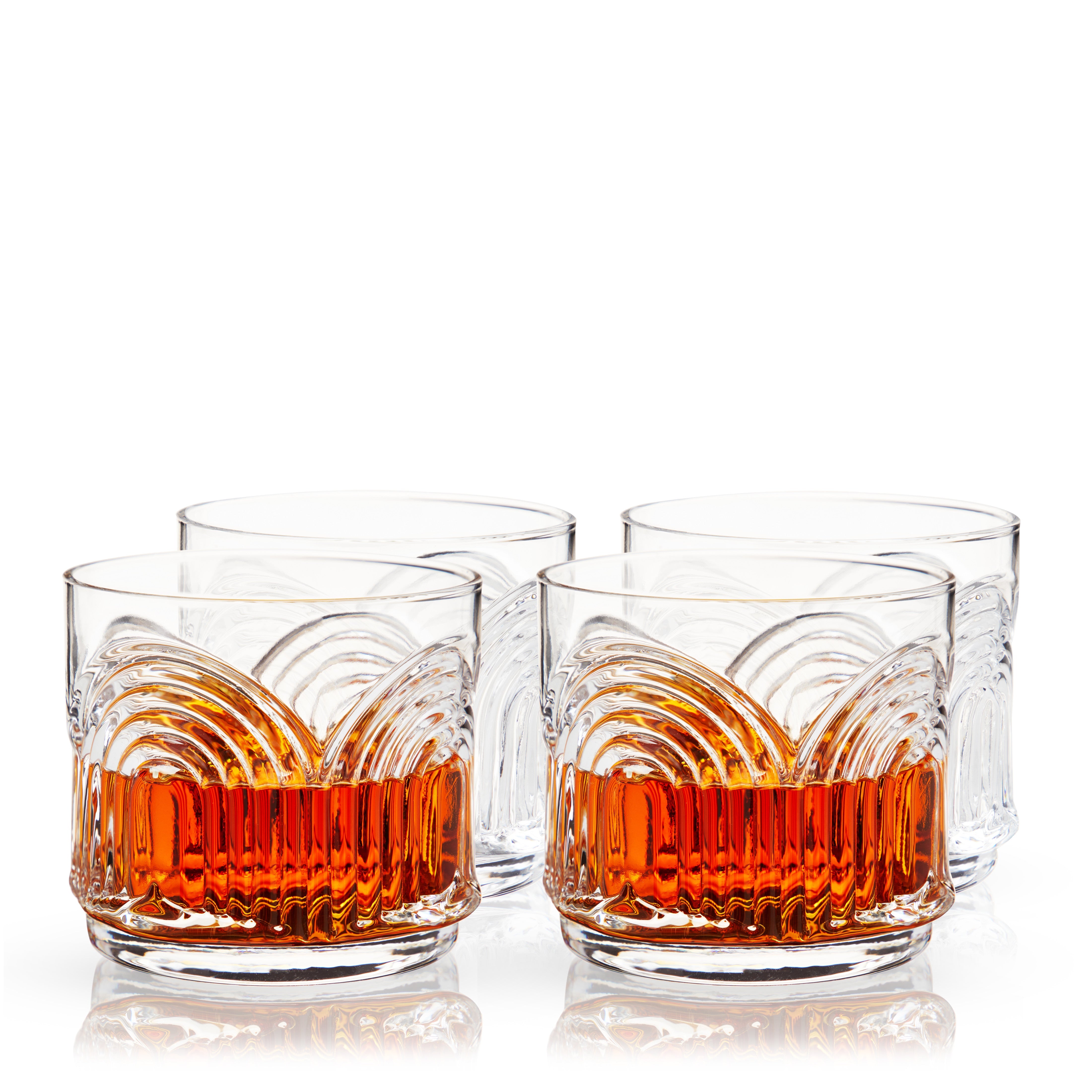 Viski Deco Beau Crystal Tumbler - Thumbnail 2