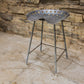 Tractor seat bar stool - Sturdy counter height bar stools - Backless metal bar stools