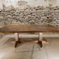 Refectory Table, Wood Dining Table, Chevron Dining Table, Barnwood Table, Trestle Dining Table, Reclaimed Wood Table