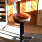 Bolt Down Bar Stools with Footrest, Swivel Bar Stools, Restaurant Bar Stool, Industrial Counter Height Stool with Backrest