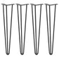 Set of 4 Hairpin Legs, DIY Hairpin Table Legs, Desk Legs, Mid Century Modern Hairpin Legs, Modern Coffee Table, Chair Legs