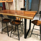 Bar Stools With Backs Swivel, Bar Stools Counter Height, Scooped Seat Brew Haus, Wood Stools, Swivel Bar Stools, Farmhouse Tall Bar Chair