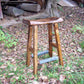 Counter Height Stool, Live Edge Stool, Reclaimed Wood Bar Stools, Oak Bar Stools, Dining Stools