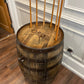 Whiskey Barrel Pool/Billiards Cabinet