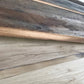 Rustic Weathered Reclaimed Wormy Chestnut Wood Planks for DIY Crafts, Projects and Decor