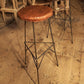 Extra Tall Bar Stools, Counter Stools, Tall Barstools, Industrial Bar Stools, Reclaimed Wood Stools, Metal Bar Stools, 3 Leg Rebar Stools