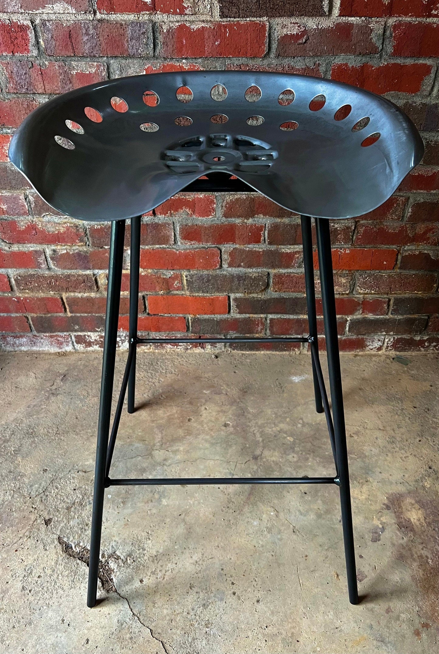 Outdoor Bar Stool, Metal Bar Stool, Welded Barstool, Tractor Seat Stool, Backless Bar Stool, Counter Height Stool, Table Top
