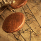 Extra Tall Bar Stools, Counter Stools, Tall Barstools, Industrial Bar Stools, Reclaimed Wood Stools, Metal Bar Stools, 3 Leg Rebar Stools