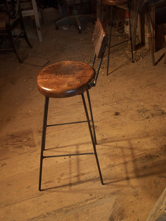 Bar Stools With Backs, Counter Height Stool, Extra Tall Bar Stools Industrial, Counter Stools,Furniture And Decor,Farmhouse Bar Height Stool