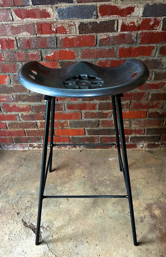 Outdoor Bar Stool, Metal Bar Stool, Welded Barstool, Tractor Seat Stool, Backless Bar Stool, Counter Height Stool, Table Top