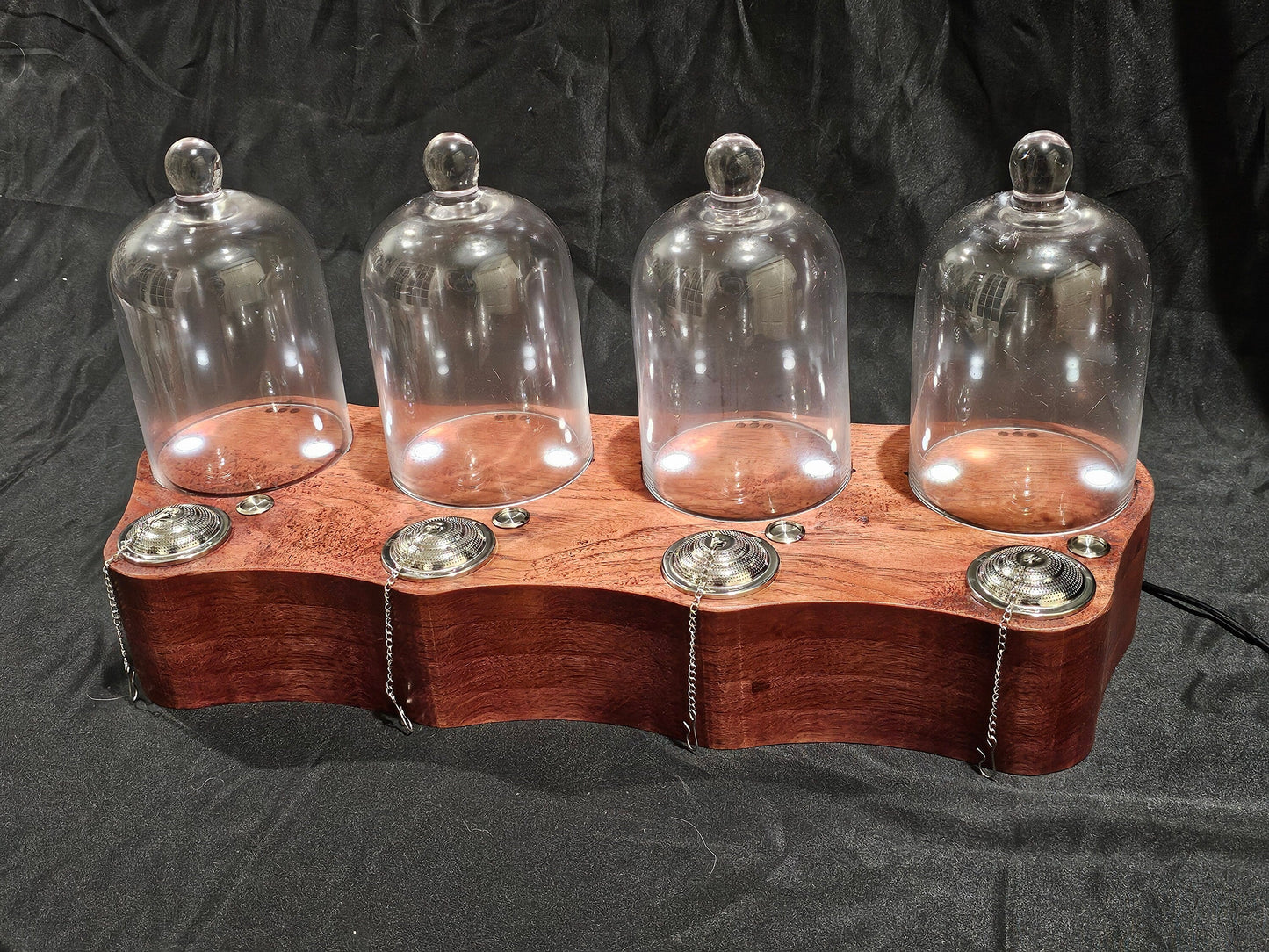 Speakeasy Smoker ™ MINI 4-top  Commercial LED Cocktail Smoker