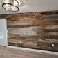 Rustic Weathered Reclaimed Wormy Chestnut Wood Planks for DIY Crafts, Projects and Decor