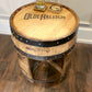 Whiskey Barrel End Table- Custom Engraving Available