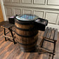 Bourbon Barrel Arcade Table- 60 Old School Games Included