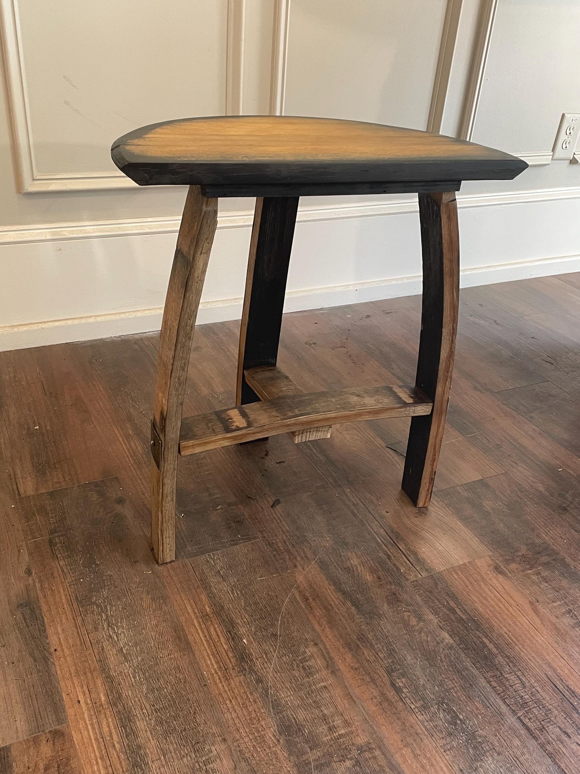 Bourbon Barrel Stool-Custom finishes available.