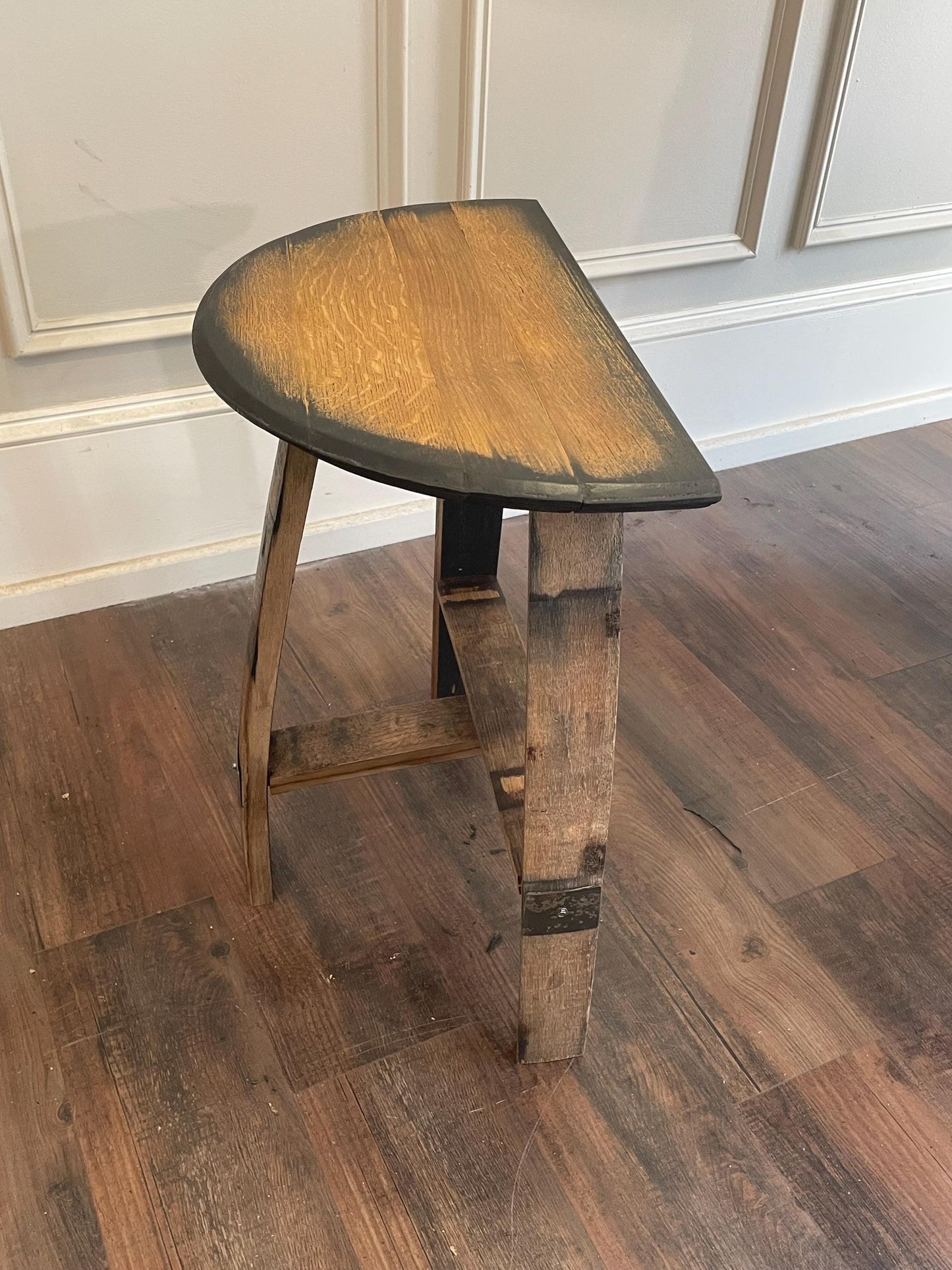 Bourbon Barrel Stool-Custom finishes available.