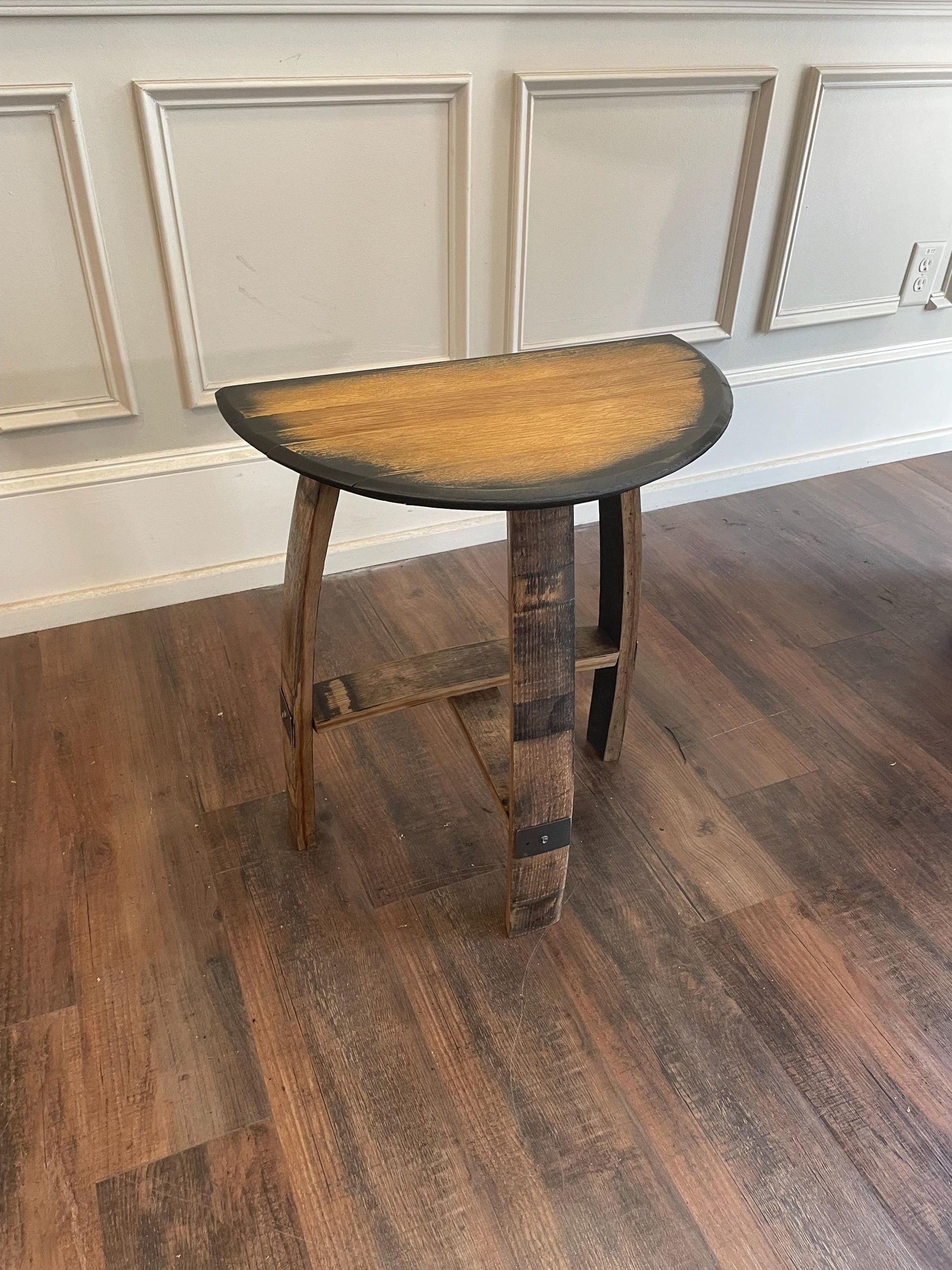 Bourbon Barrel Stool-Custom finishes available.