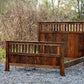 Mission Style Bed, Mission Furniture, Reclaimed Oak Bed, Mission Bed Frame, Bedroom Furniture, Solid Wood Bed Frame, Farmhouse Bed, Rustic