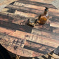 Outdoor Bourbon Barrel Bistro/Patio Table with optional stools