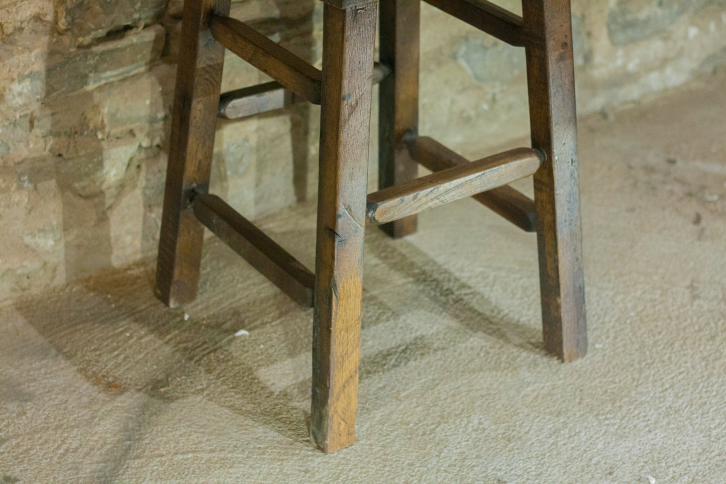 Rustic Bar Stools, Wood Saddle Bar Stools, Barn Wood Stool, Western Saddle Stool, Backless Stool, Farmhouse Stool, Solidly Constructed Stool