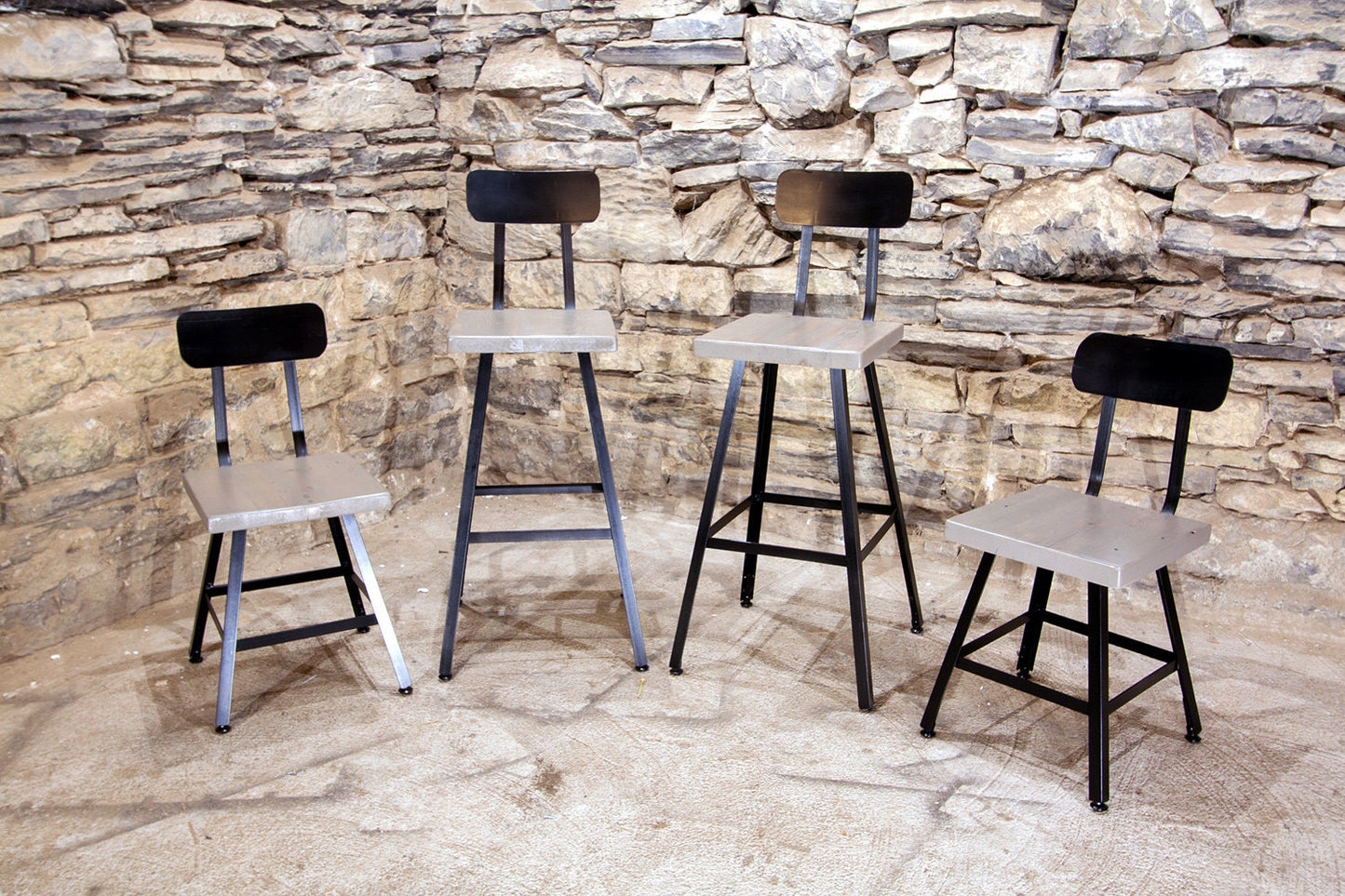 Counter Stools, Bar Stools Counter Height, THE LONDON FOG, Bar Stool With Back, Table Top Bar Stool, Island Chair, Bar Stool