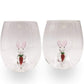 3D Easter Bunny Stemless Glasses