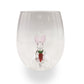 3D Easter Bunny Stemless Glasses