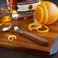Professional Channel Knife with Walnut Wood Handle