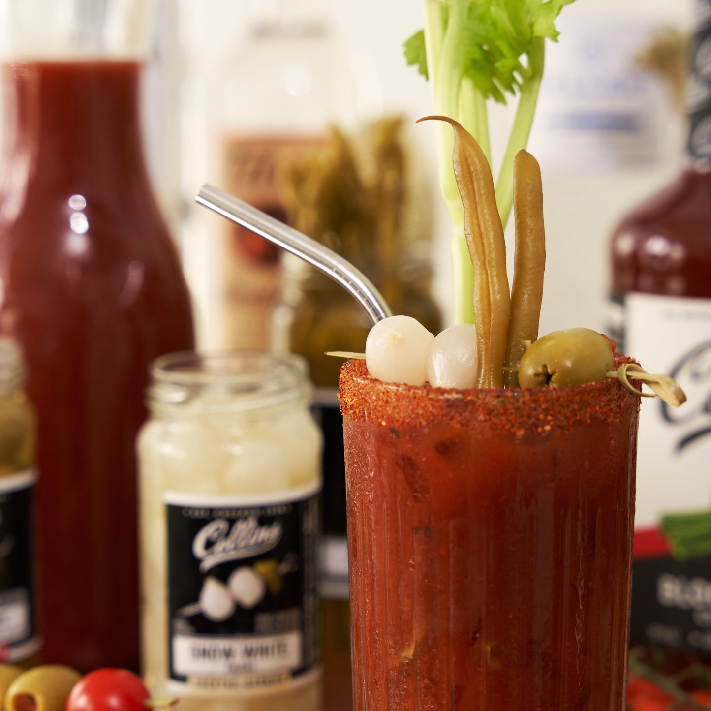 Snow White Cocktail Onions 8 oz