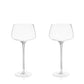 Raye Angled Crystal Amaro Spritz Glasses Set of 2