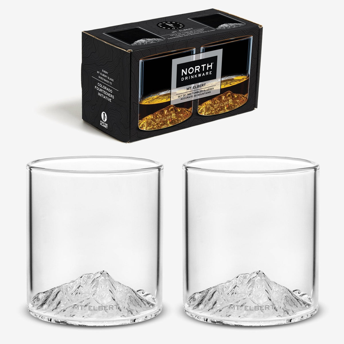 Mt. Elbert Tumbler Set of 2