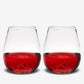 Mt. Rainier Wine Glass Set of 2